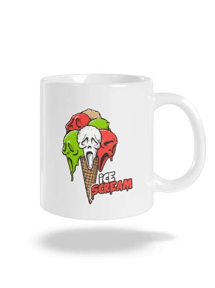 Ice Scream klasický hrnček White