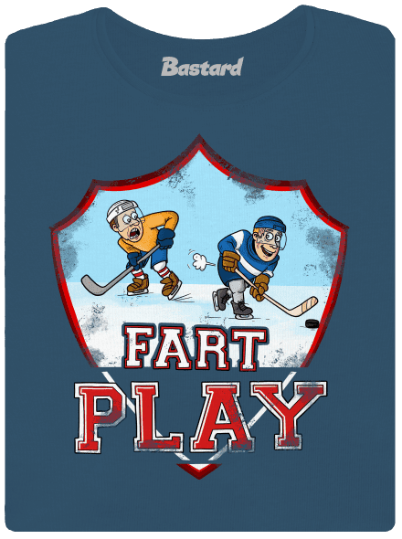 Fart Play dámske tričko prémium Petrol Blue