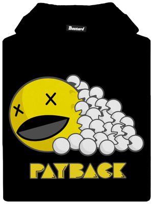 Payback detská mikina klokanka Black