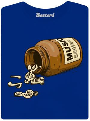 Music Pills dámske tričko Royal Blue Mal