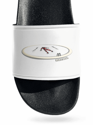 Dead in pool šľapky White