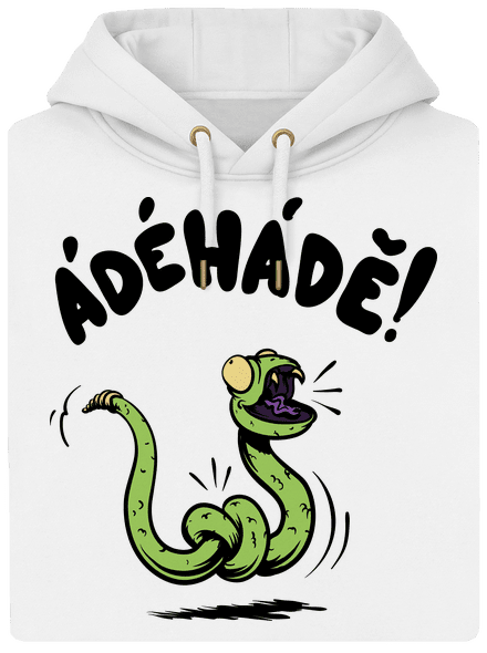 Ádéhádě unisex mikina premium Snowwhite