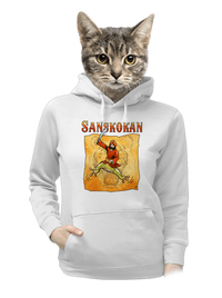 dámska mikina klokanka