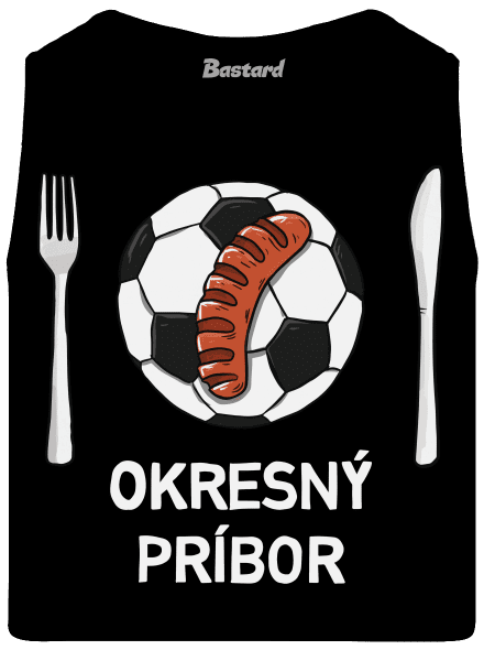 Okresný príbor pánske tielko Black