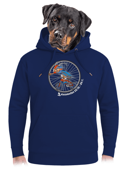 Cyklistický horoskop: Kozorožec unisex mikina premium Navy