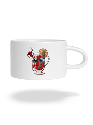 Zvarák hrnček makronka White