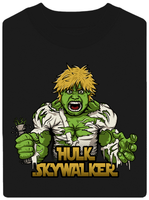 Hulk Skywalker unisex mikina bez kapucne Black