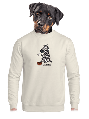 unisex mikina bez kapucne