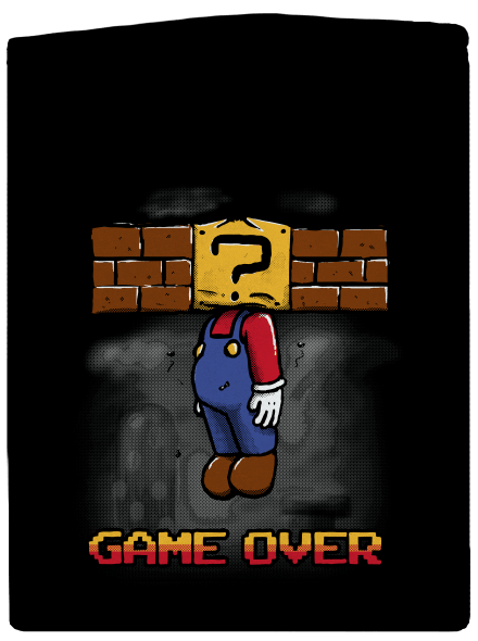 Game Over dámska mikina na zips Black