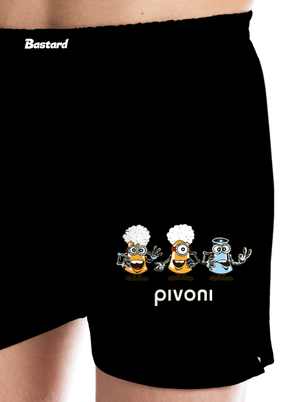 Pivoni pánske trenky Black