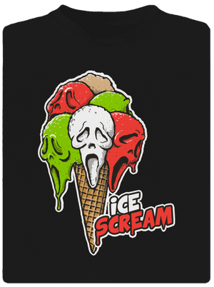 Ice Scream detské športové tričko Black