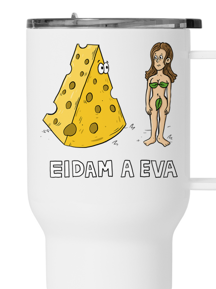 Eidam a Eva termohrnček White