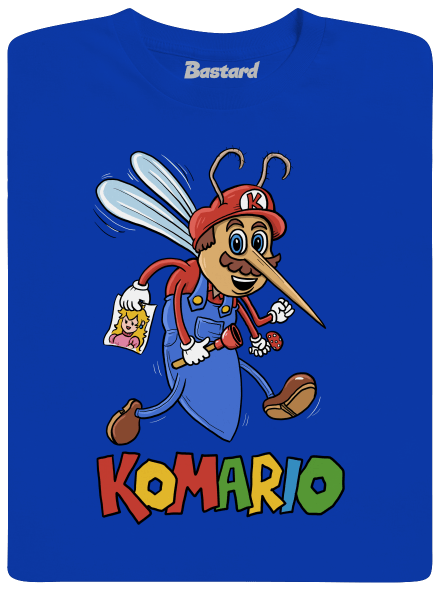 Komario pánske tričko Royal Blue