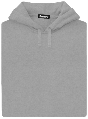 Bez potlače pánska mikina klokanka Light Melange