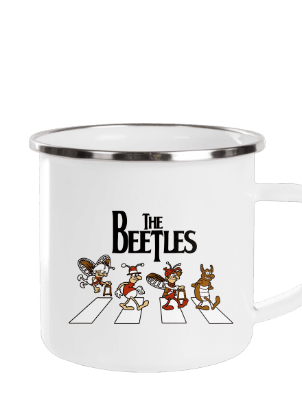 Beatles plecháčik White