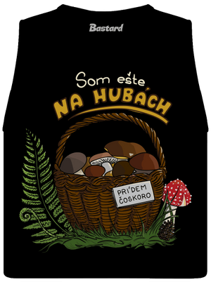Na hubách dámske tielko voľné Black