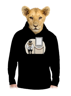 detská mikina klokanka