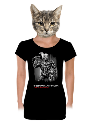 dámske tričko s lemom