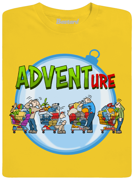 Adventure detské tričko Gold
