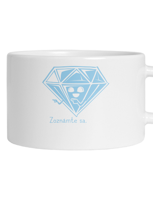 Tvrďák hrnček makronka White