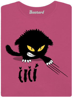 Čičina dámske tričko prémium Magenta