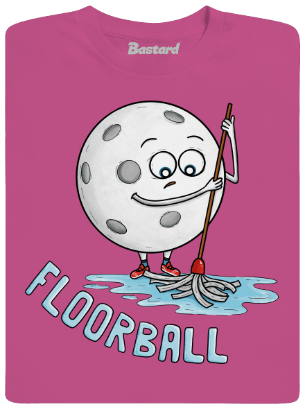 Floorball detské tričko Fuchsia