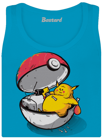 Koniec pokémona dámske tielko klasické Blue Atol
