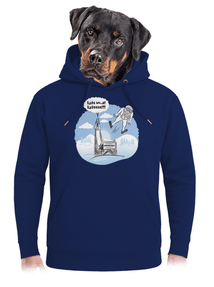 Lyže unisex mikina premium Navy