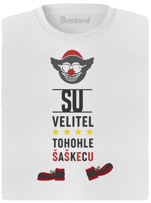 Velitel šaškecu dámske športové tričko White