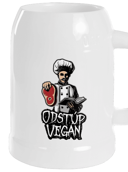 Odstup vegane polliter White