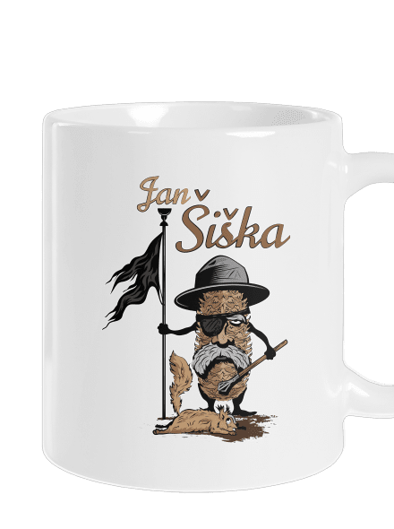 Jan Šiška klasický hrnček White