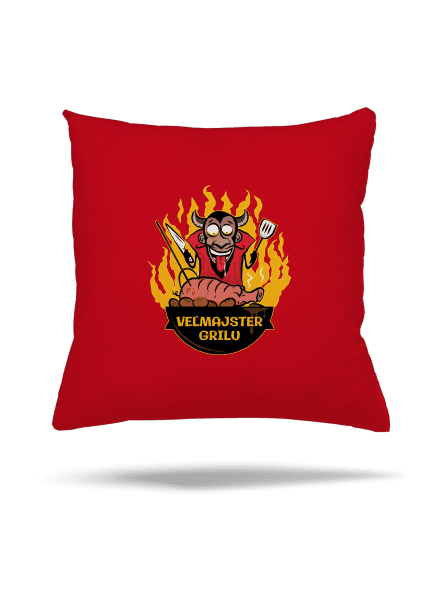 Veľmajster grilu vankúš Red