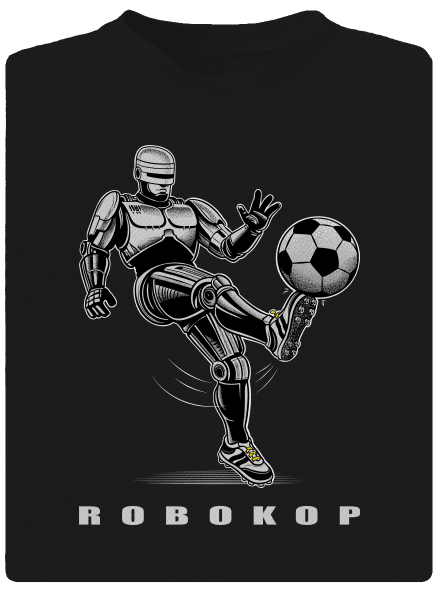 Robokop detské športové tričko Black