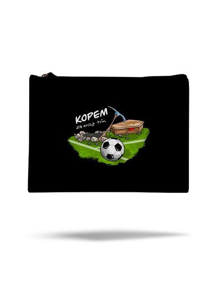 Kopem za svoj tím taštička Black