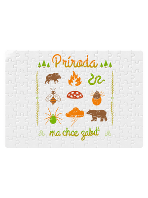 Príroda ma chce zabiť puzzle White