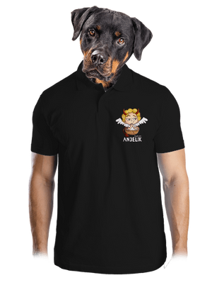 Anjelik pánska polokošeľa Black