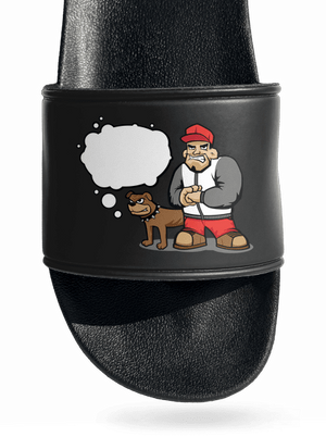 Nehryzem šľapky Black