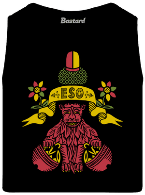 Guľové eso pánske tielko Black