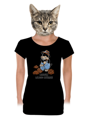 dámske tričko s lemom