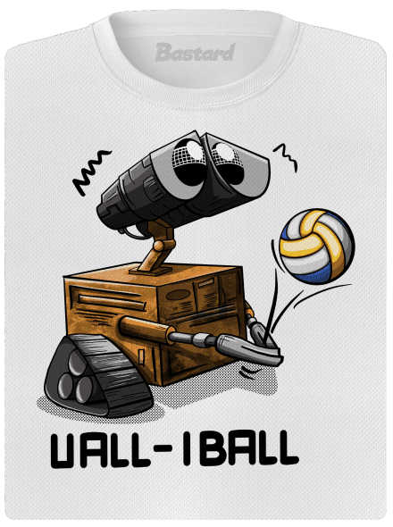 Vall-iball dámske športové tričko White