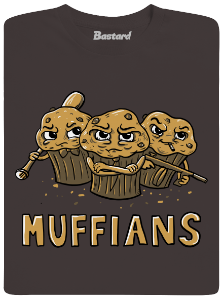 Muffians pánske dlhý rukáv Bear Brown