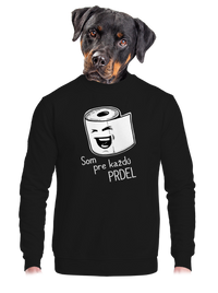 unisex mikina bez kapucne