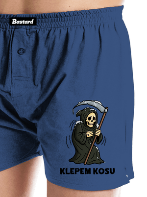 Klepem kosu pánske trenky Blue