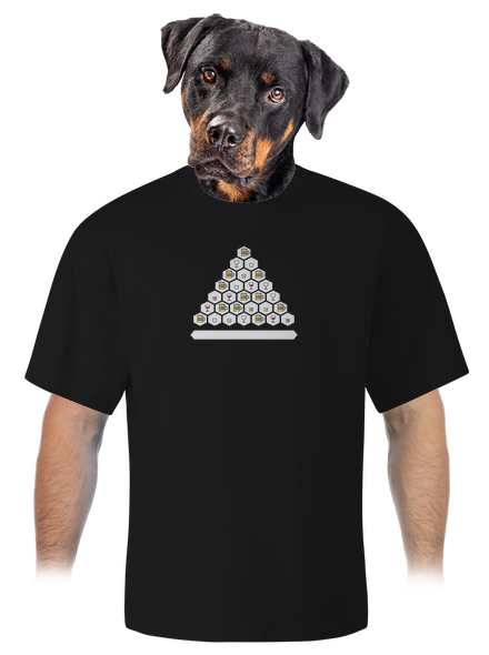 Obrázkový alko kvíz a fix unisex tričko oversized Black