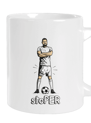 Stoper veľký hrnček White