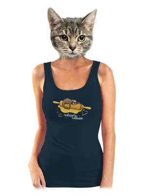 Milujem váľanie dámske tielko klasické Navy