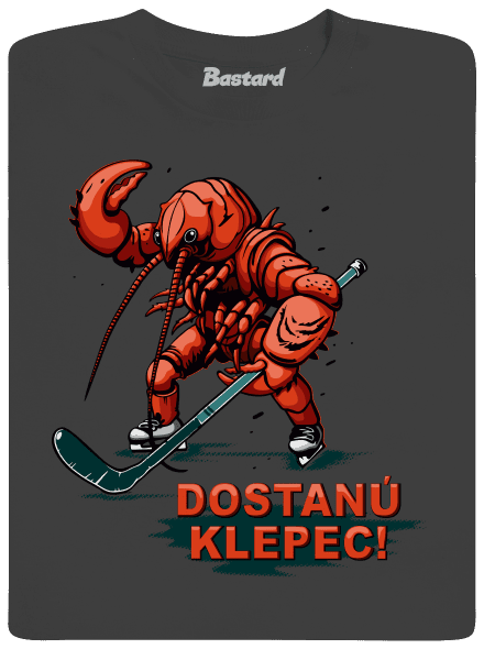 Dostanú klepec pánske dlhý rukáv Dark Grey