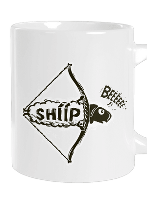Shííp veľký hrnček White