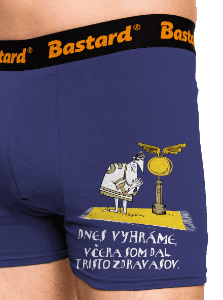 Dnes vyhráme boxerky Blue Navy