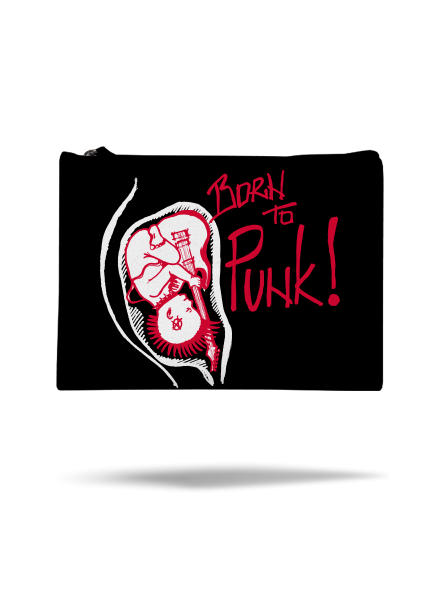 Born to punk taštička Black